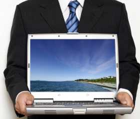 WordPress Consultant Mike Matera's Laptop